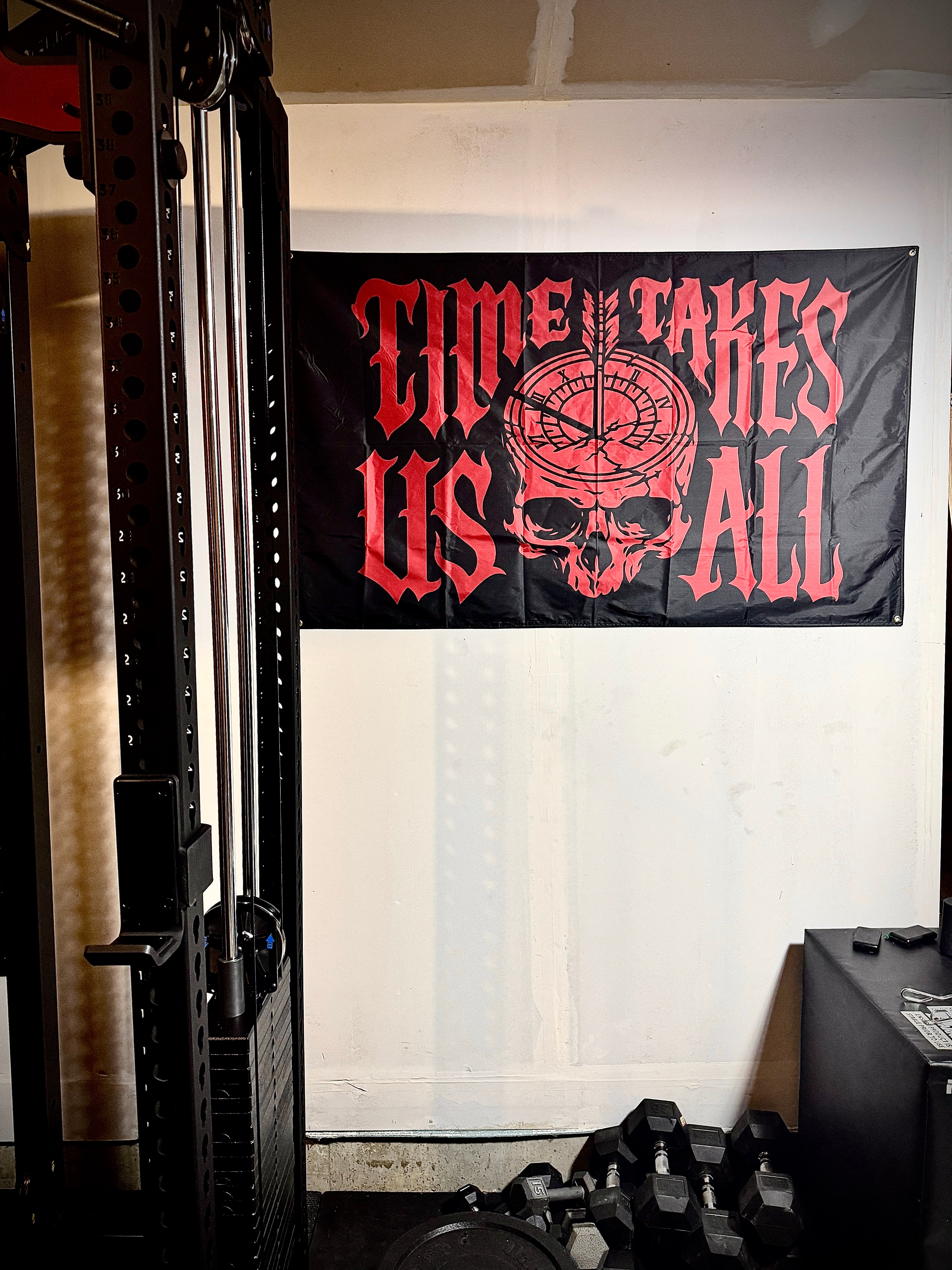 Time Taker Flag – Watches Win Wars