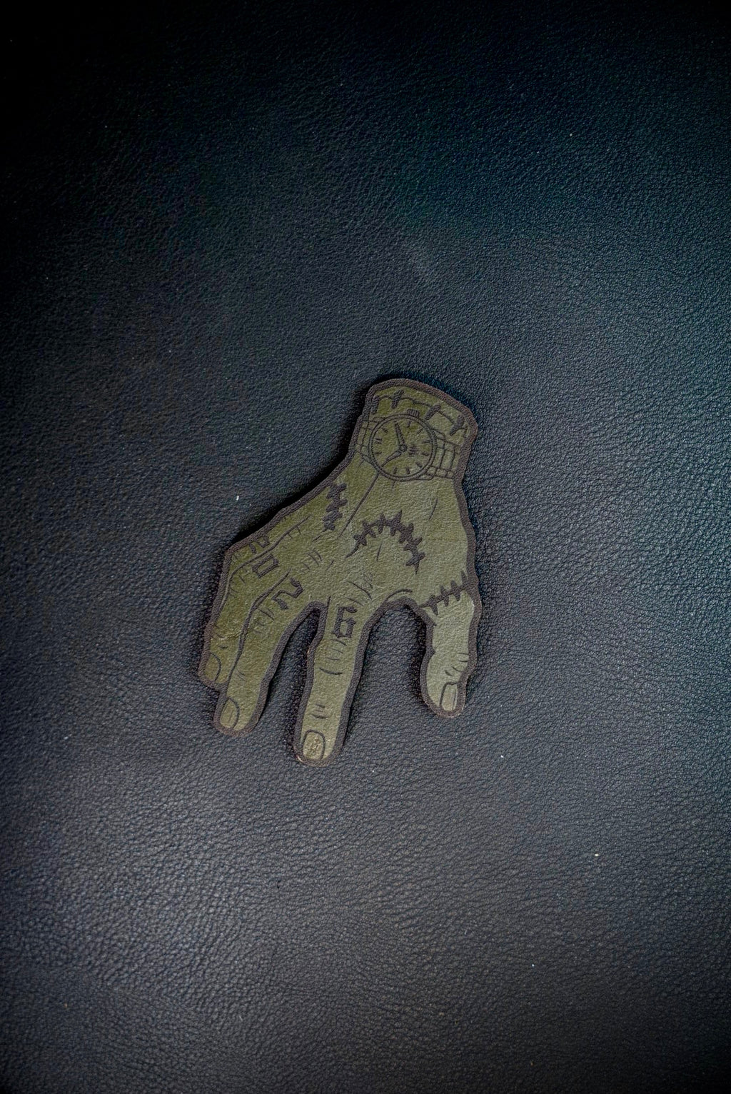Hand of Time (Green Leather)
