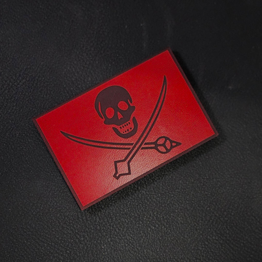 Scarlet Sails Leather Patch